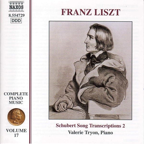 LISZT/ピアノ独奏用改編曲集：SCHUBERT歌曲集 Series Ⅰ〜Ⅲ THE GREAT PIANO PIECES -偉大なるピアノ名曲-第4弾 楽興の時 第